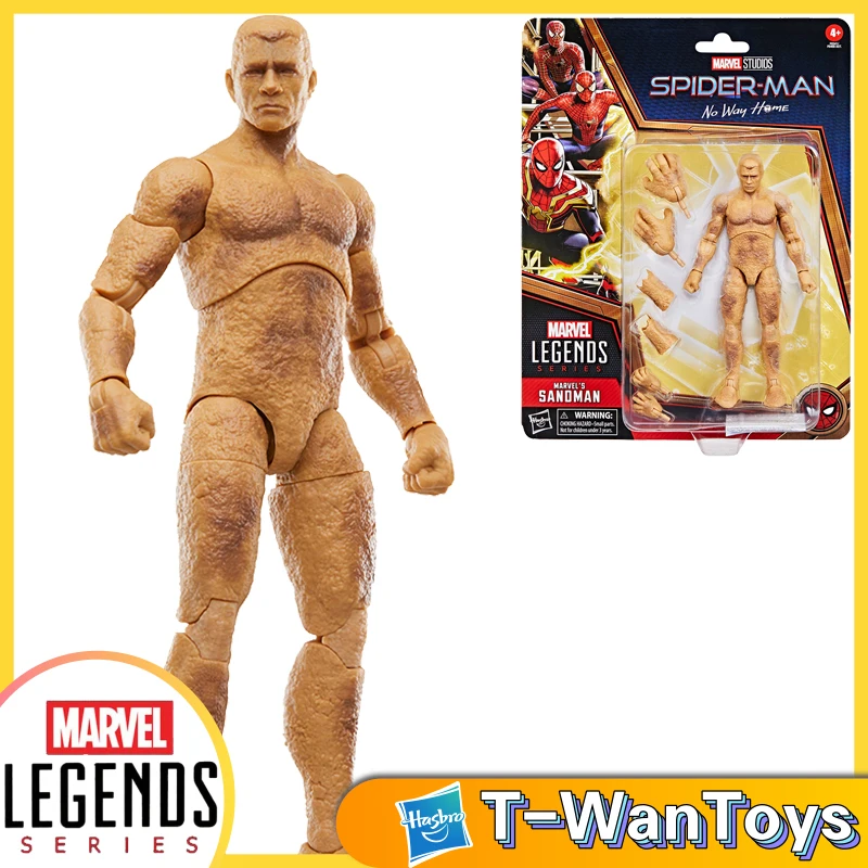 

New Hasbro Marvel Original Genuine Legends Series Sandman (The Amazing Spider-Man ) Collectible 6-Inch Action Figure Ornaments