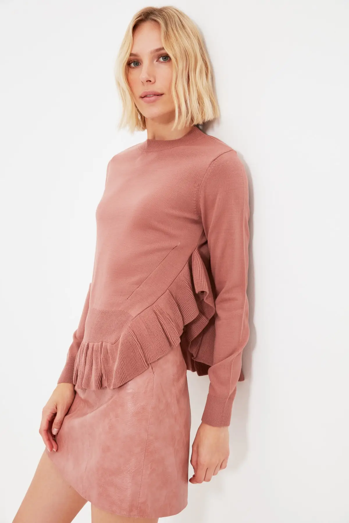 

Trendyol Skirt Tip Flywheel Knitwear Sweater TWOAW22KZ0511