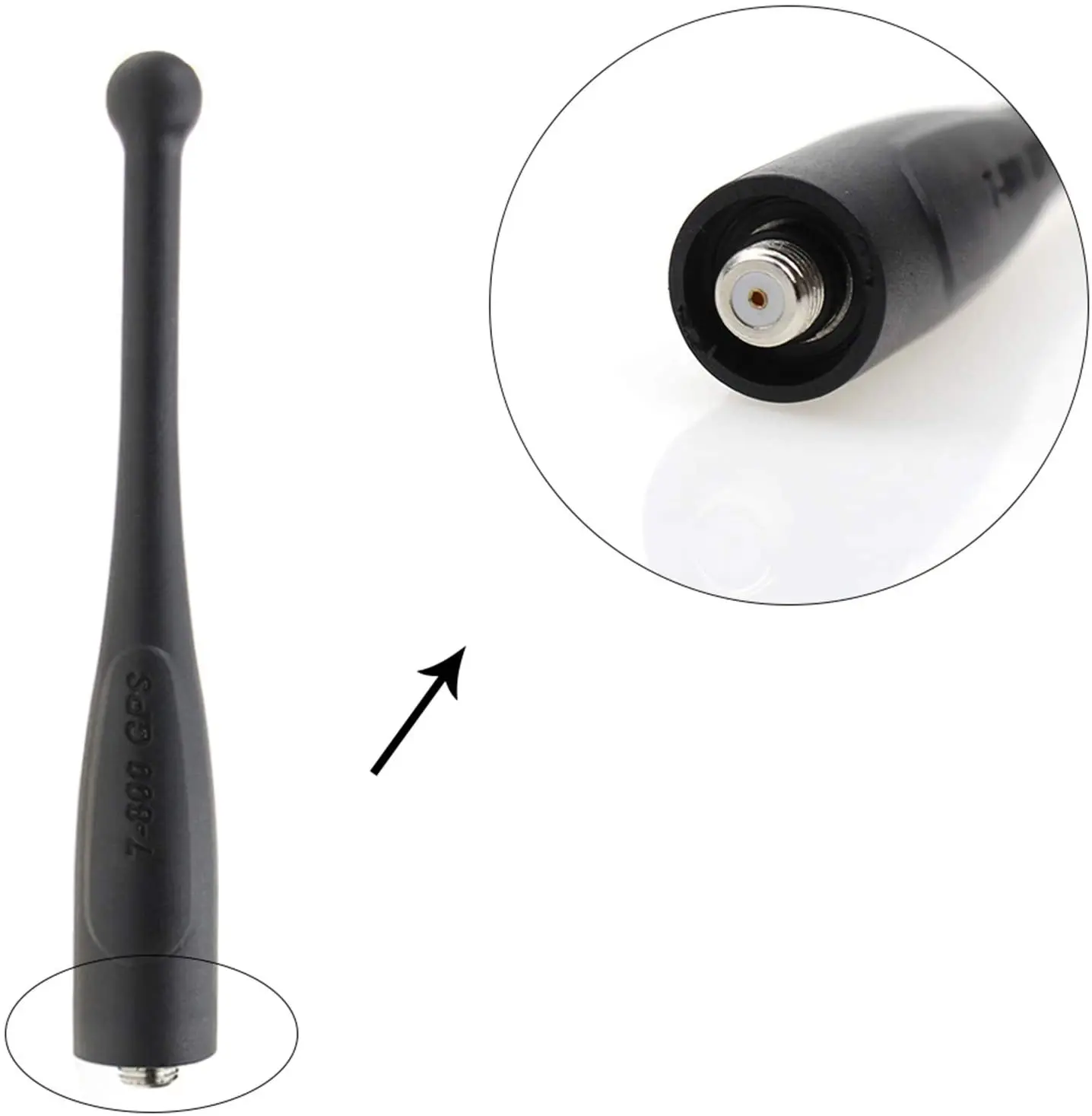 10 упаковок антенны 764-870 МГц с GPS NAR6595A для Motorola APX 1000 4000 6000 6000XE 7000 8000XE Короткие |