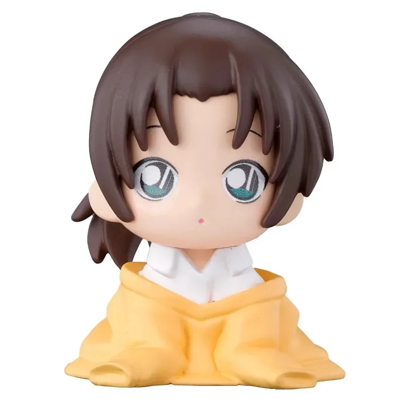 Оригинальные игрушки детектива Конан Гашапон Shinichi Kudou Heiji Hattori Kirsten Thomas Q версия