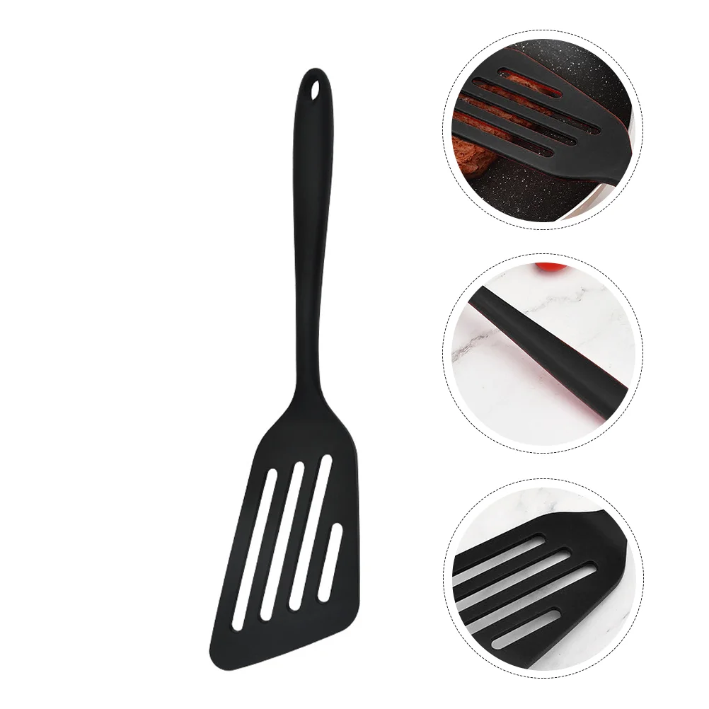 

Spatula Turner Silicone Slotted Frying Steaksteel Spatulas Cooking Kitchenpancake Flexible Eggs Baking Slot Turning Non Wok