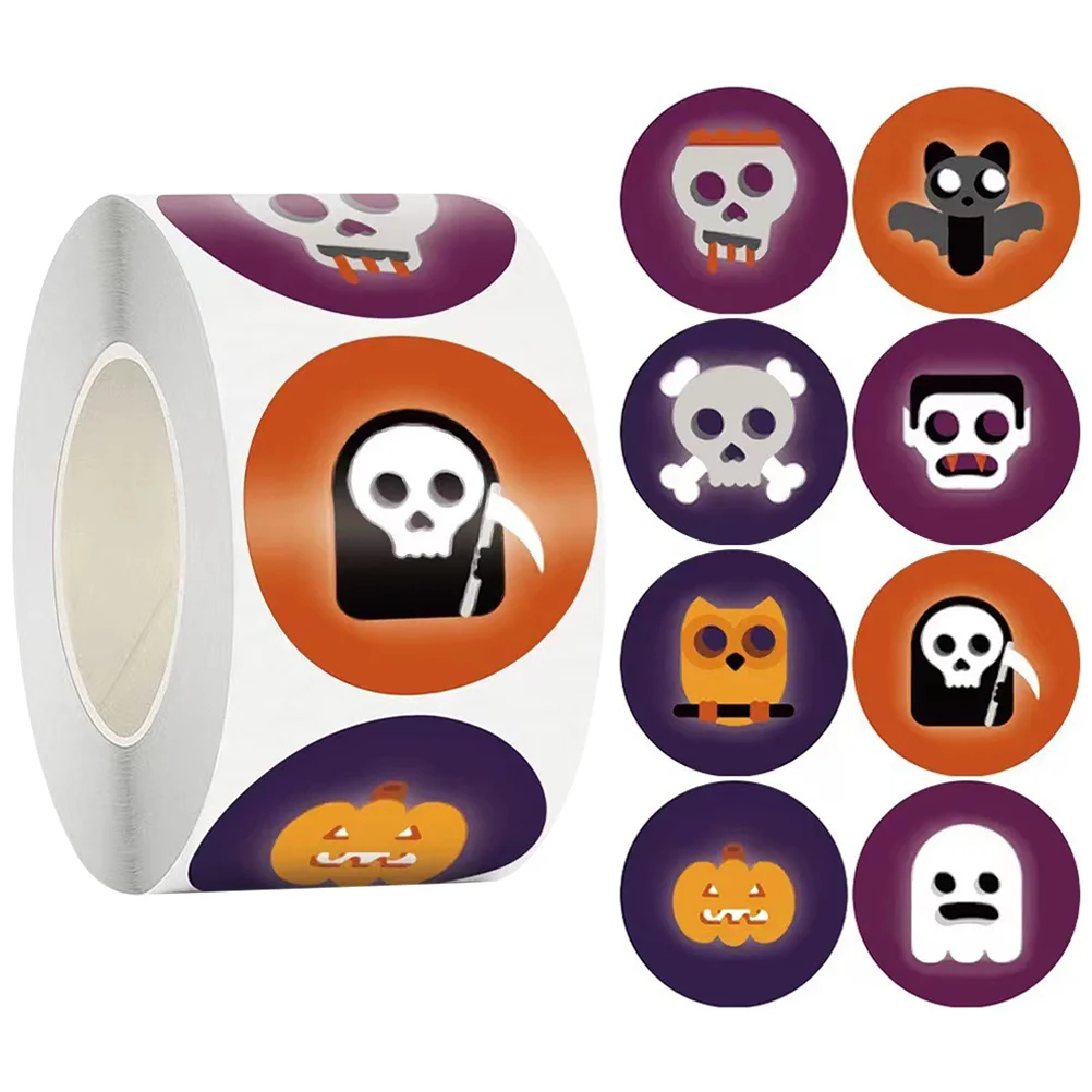 

Stickers Decorative Seal Decals Wrapping Halloween Small Toy Multifunctional Tags Child