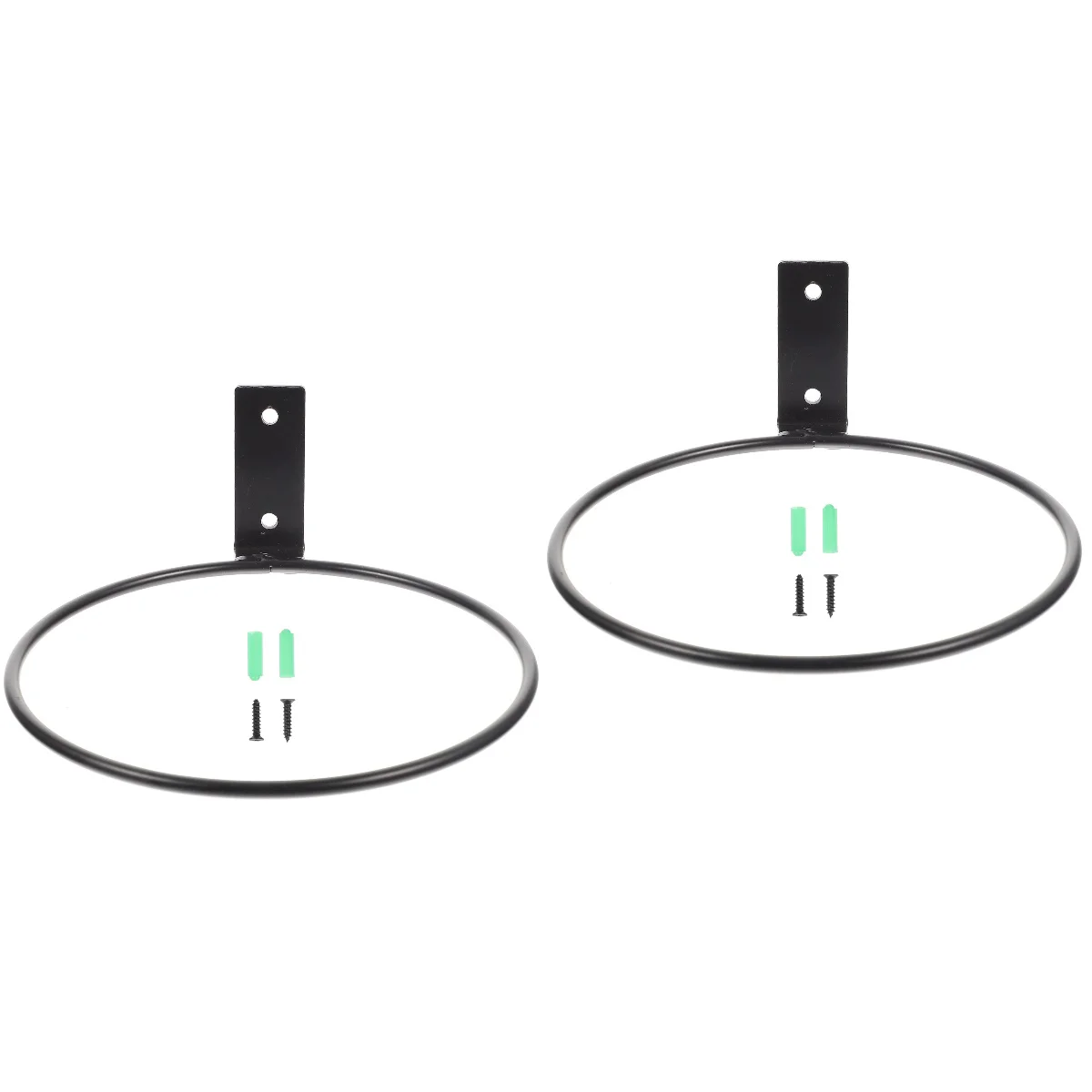 

Wallpot Planter Flower Holder Ring Hanger Flowerpot Rack Bracket Hanging Stand Metal Rings Hook Gardening Mount Racks Mounted