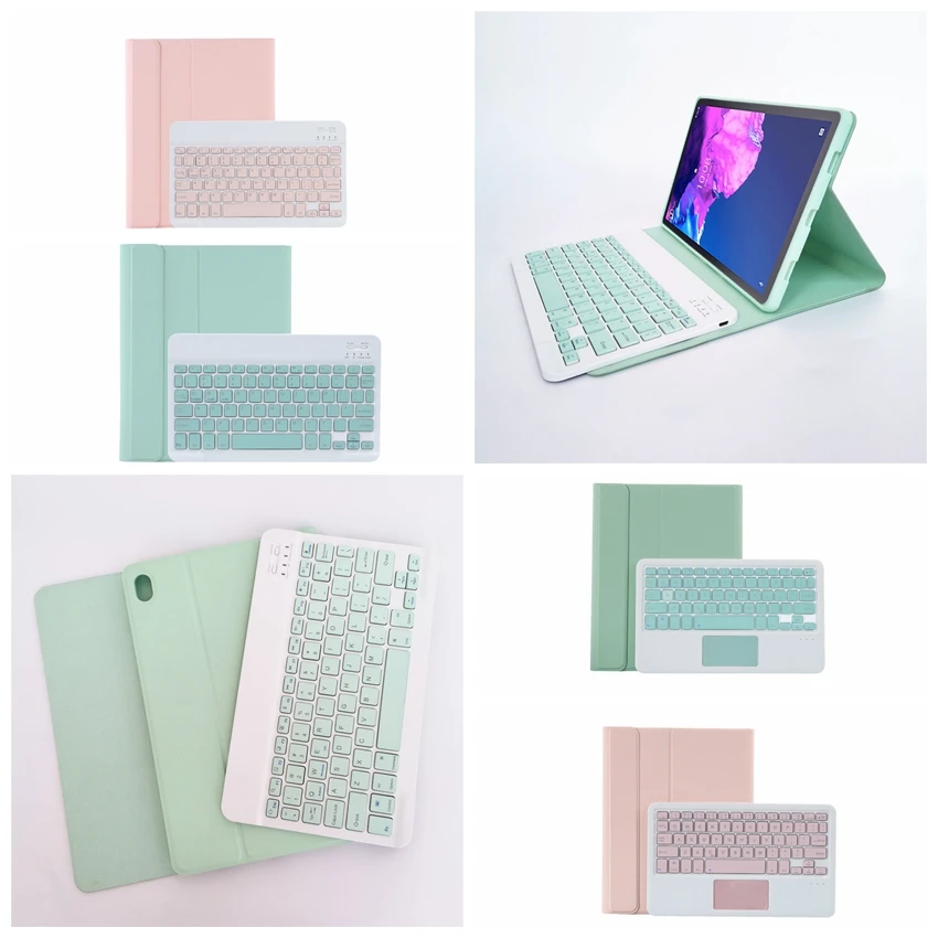 

Съемный беспроводной чехол с Bluetooth клавиатурой для Lenovo Tab P11 TB-J606 / Tab P11 Pro