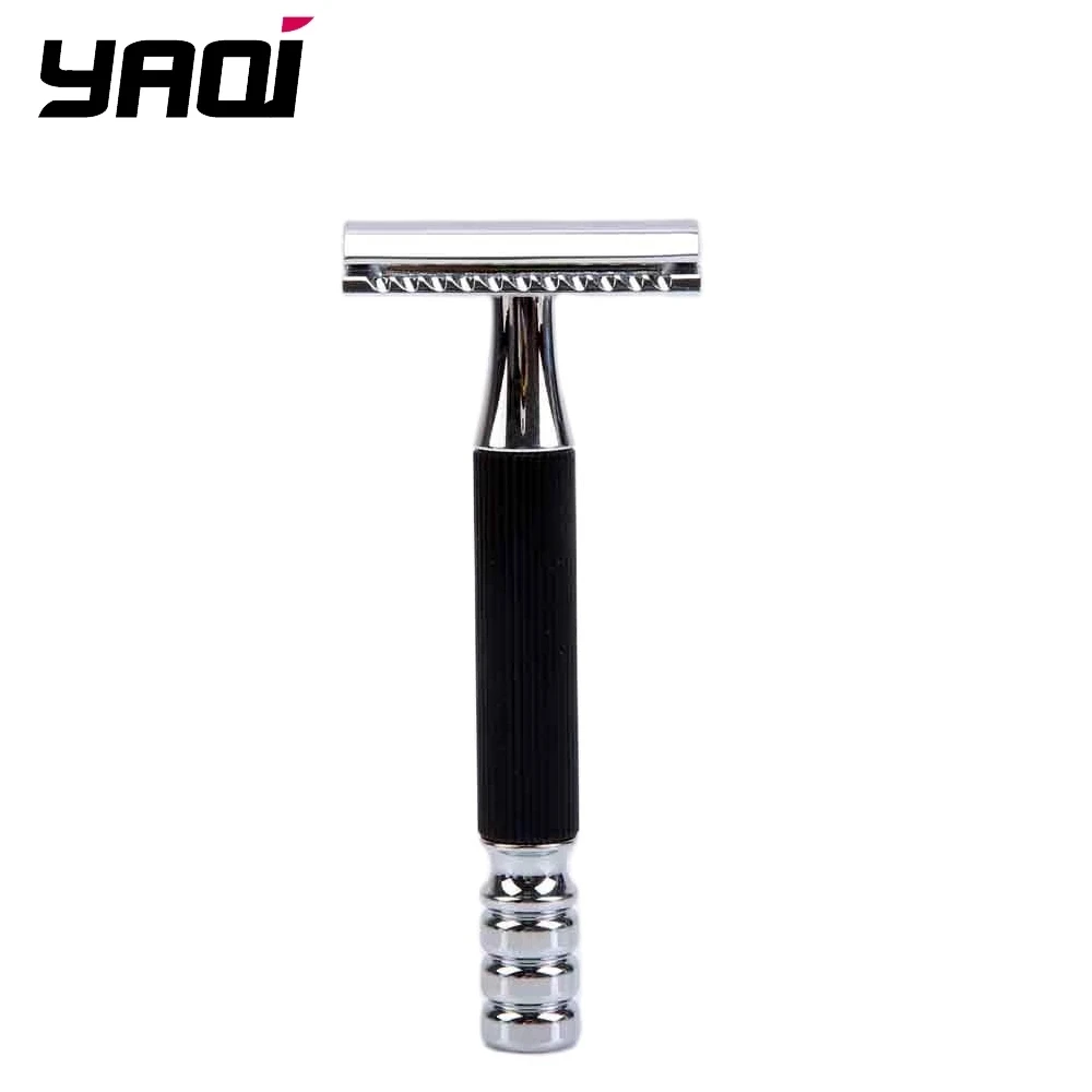 

Yaqi Chrome And Black Color Brass Heavy Handle Men Wet Safety Razor