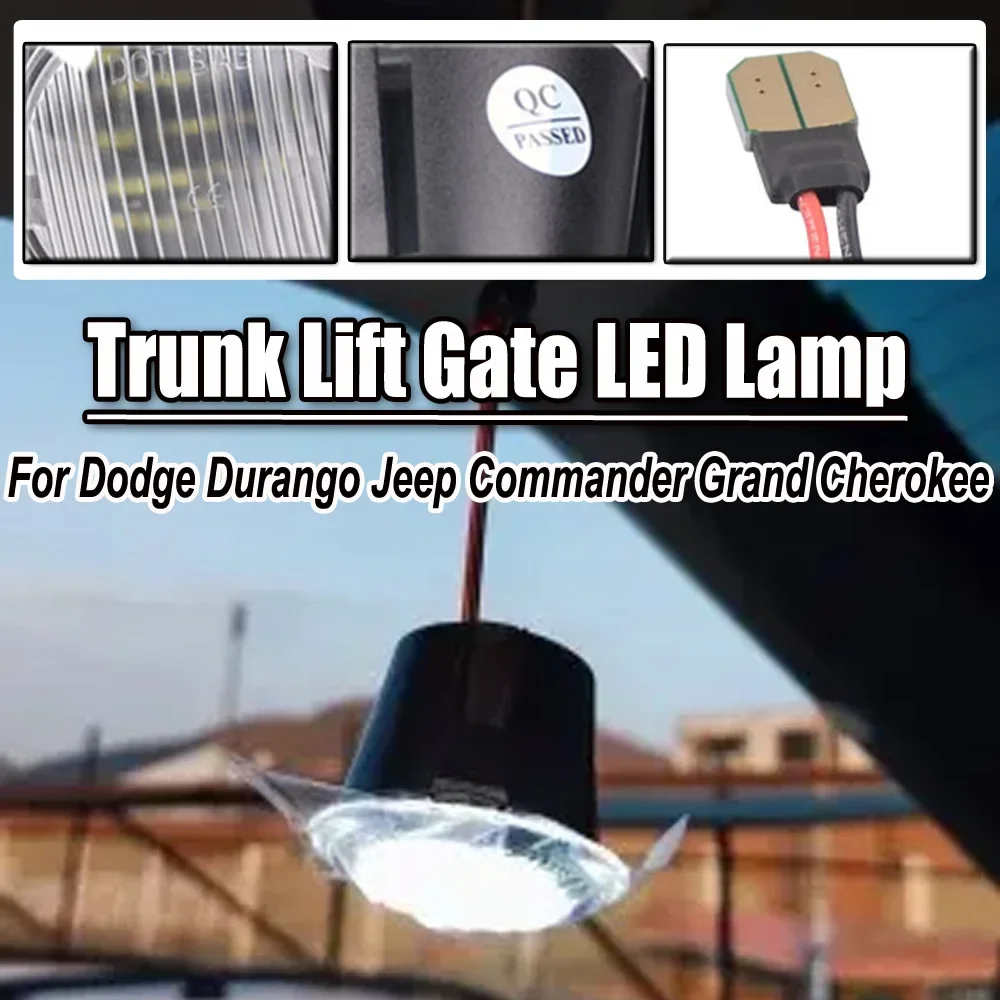 

Белые вантажные ворота багажника со светодиодной подсветкой для Dodge Durango Jeep Commander Grand Cherokee Chrysler Pt Cruiser, вантажная лампа для внутренней зоны