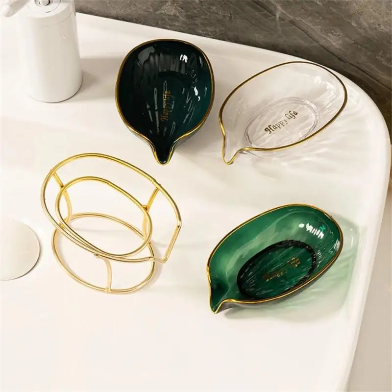 

Creative Punch Free Portable Plastic Household Soap Dish Tray 1pc Newest Soap Box Storage Rack Luxury Toilet Soap Box 2023