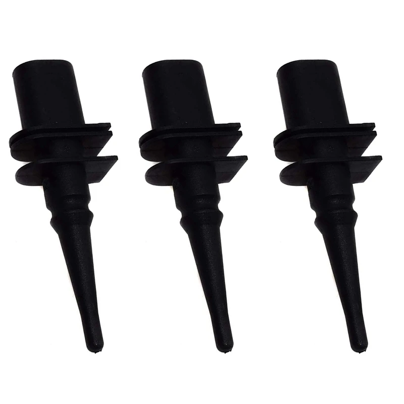 

3Pc Front Rear Left Right Black Outside Car Air Temperature Sensor For BMW 1 6 7 Series E46 E90 E91 E39 E60 E63 E38