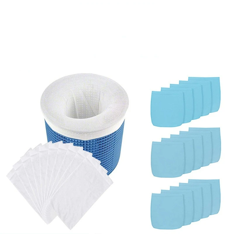 

5/10Pcs Filter Storage Pool Skimmer Socks Elastic Nylon Swimming Pool Filter Socks for Baskets Skimmers Ground Pool Supply