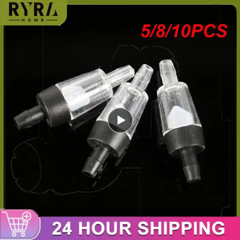 

5/8/10PCS Aquarium Air Pump Check Valve Fish TankOne Way Non-Return Check Valve Aquarium Co2 System Air Pump
