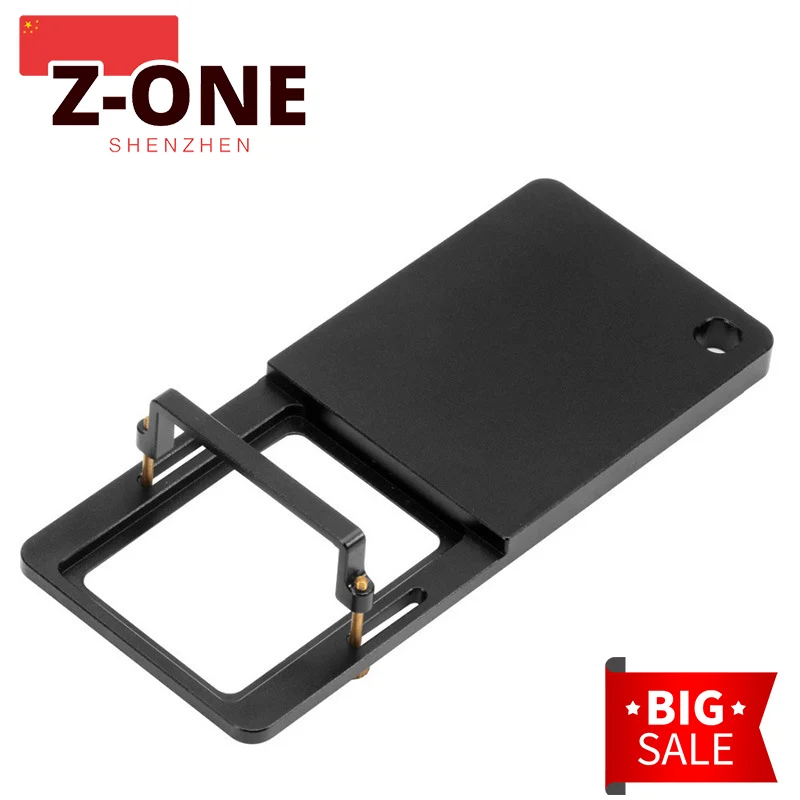 Подходит для GoPro7 Dajiang Osmo Smart Cloud Smooth Q4 Ручной Стабилизатор панорамирования наклона авиационный алюминиевый конверсионный Зажим адаптер