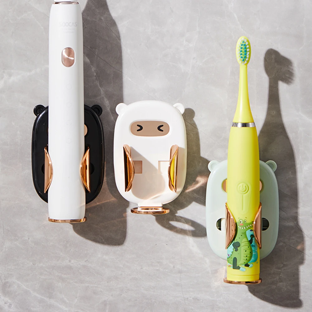 

Electric Toothbrush Holder Gravity Adhesive Induction Retractable Toothbrush Organizer Storage Rack for Bathroom Accessories