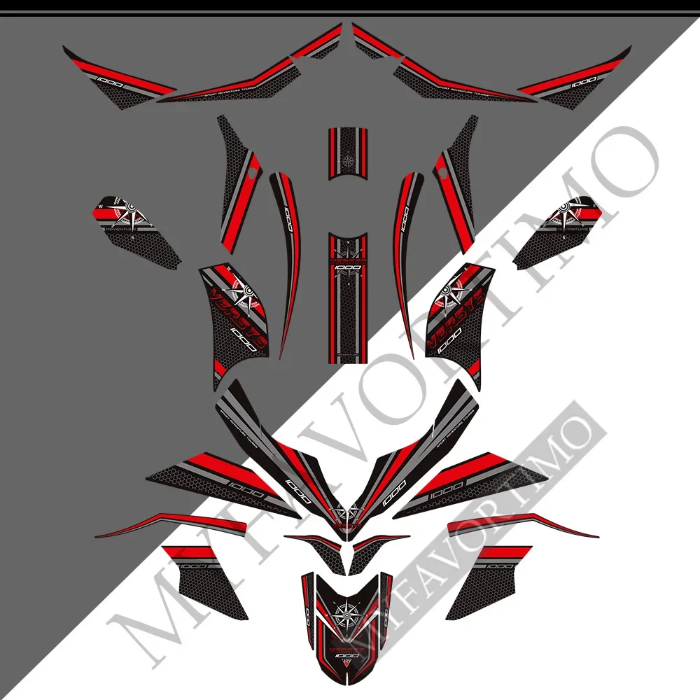 Для Kawasaki VERSYS 1000 SE LT наклейки для мотоцикла газа мазута комплекта защита колена