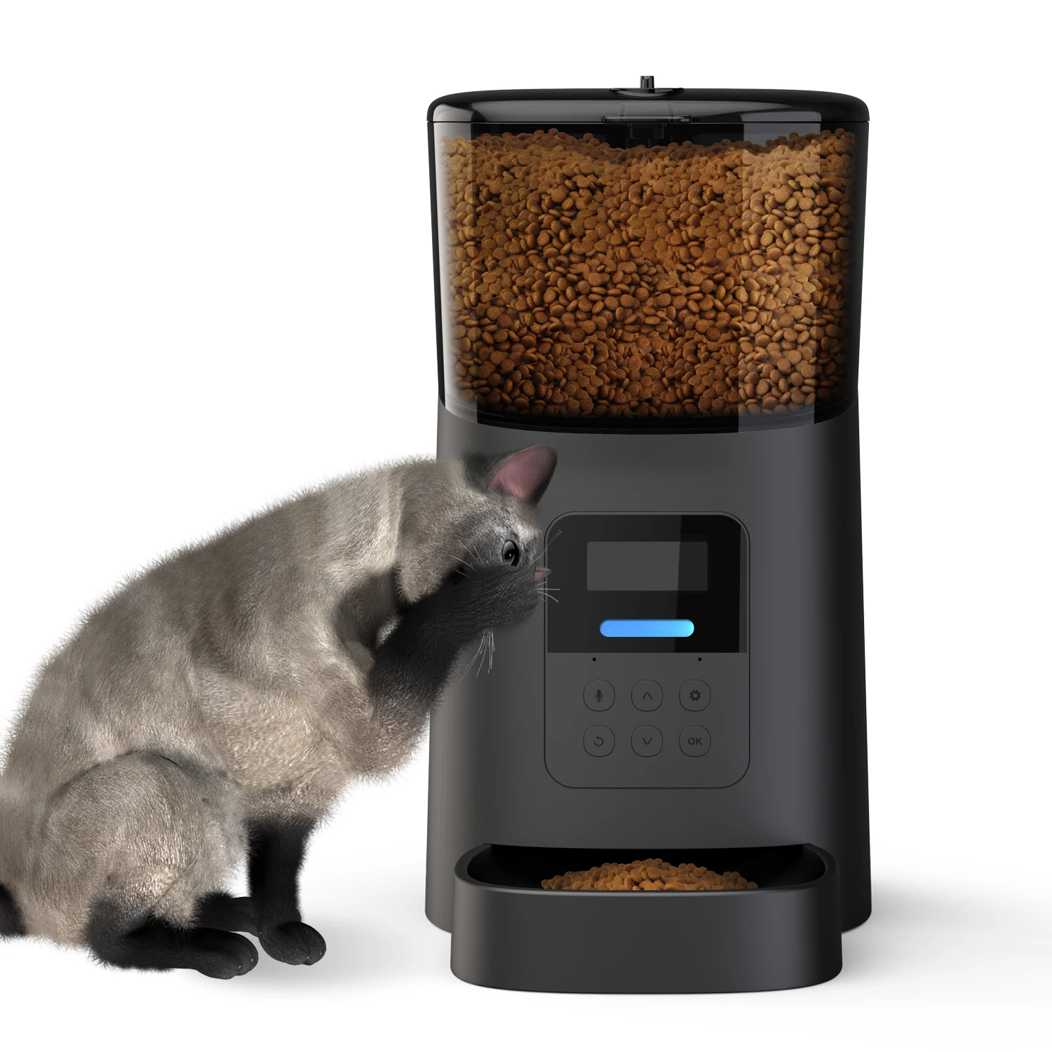 

6L Automatic Pet Feeder with Voice Recorder and Timer Programmable