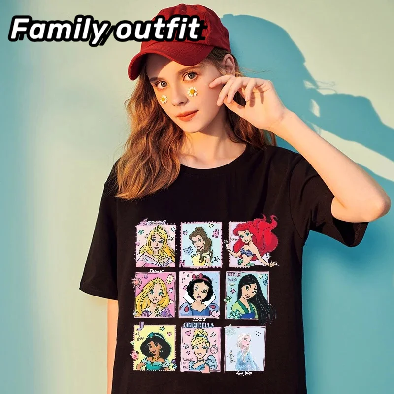 Хлопковая футбольная рубашка унисекс с принтом Ariel Rusalka повседневный стиль