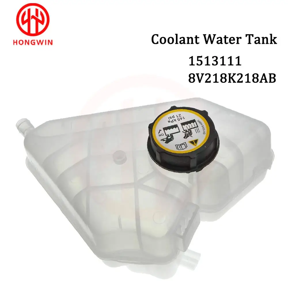 

For Ford B-Max Ecosport Fiesta VI Coolant Reservoir Radiator Expansion Tank&Cap 8V218K218AB 1513111