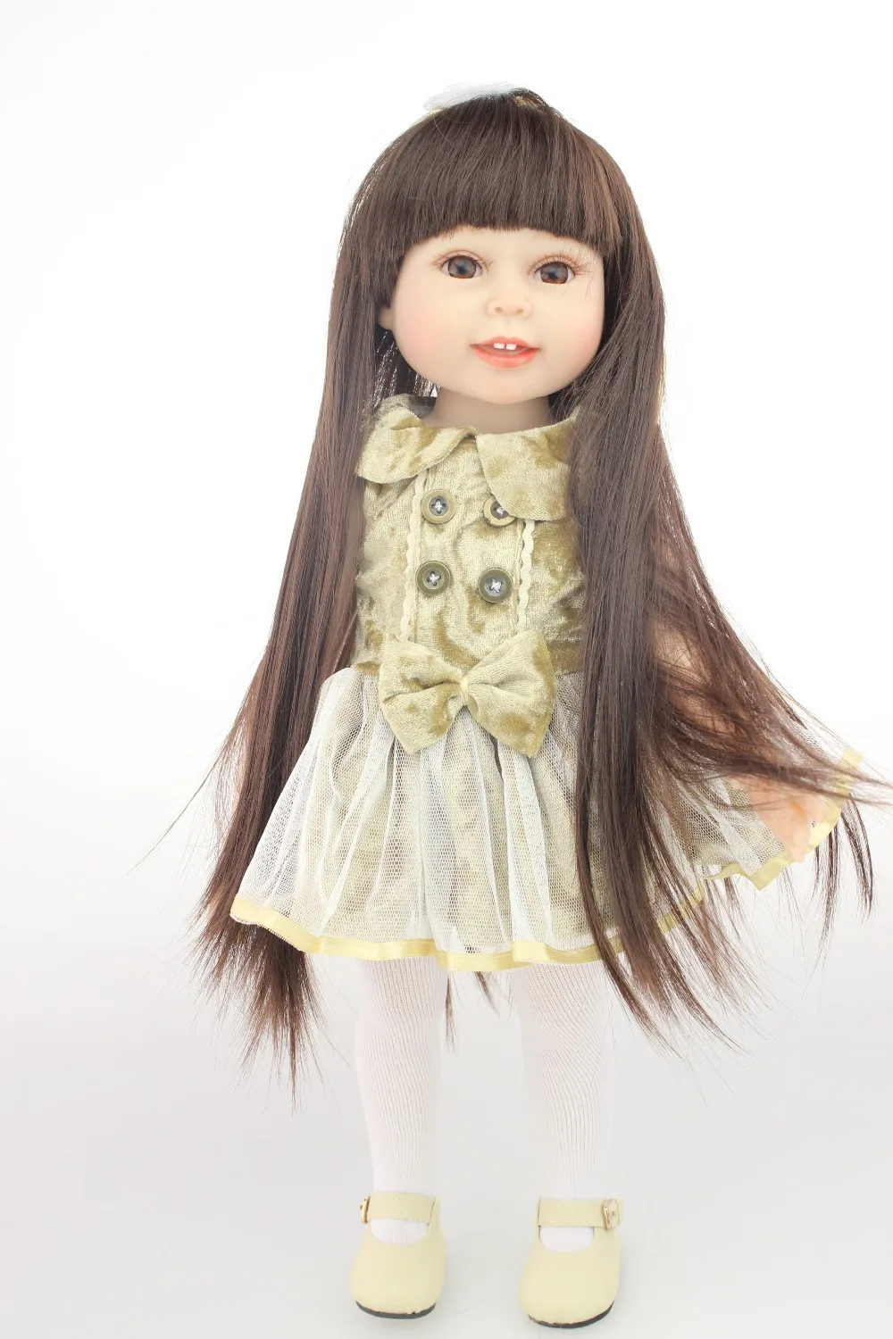 Very Soft Girl Doll Antique Girl Doll Fashionable Baby Gift
