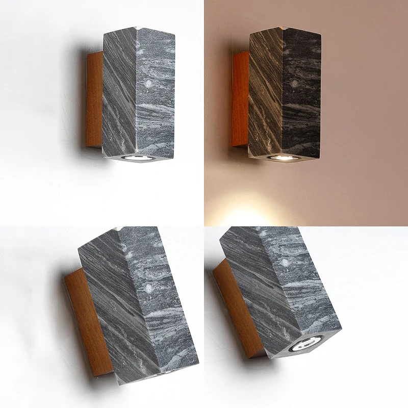 Рисунок 6 - Декоративная настенная мраморная лампа Wabi Sabi Style