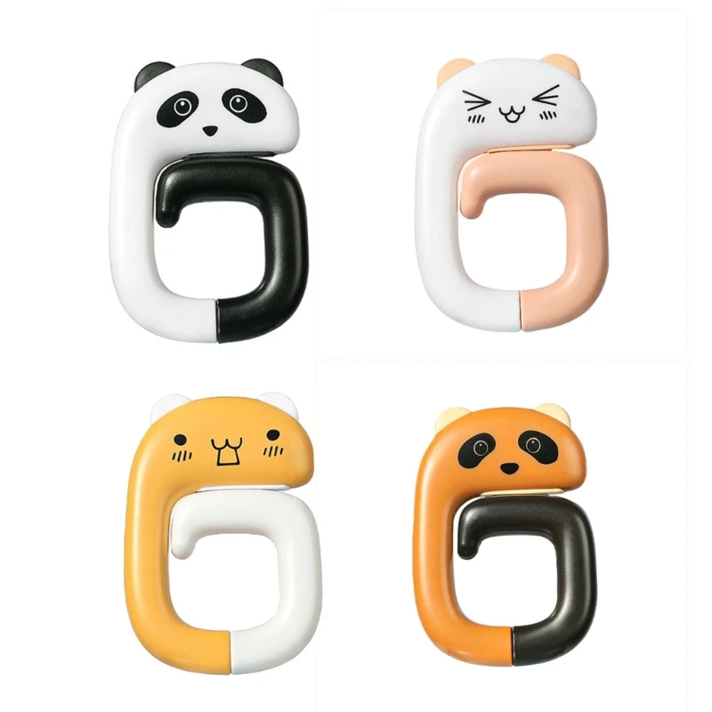 

Portable Plastic Bag Hook Cute Animal Hanger for Table Desk Hanging Decorative Purse Handbag Hooks Holder for Women Girl