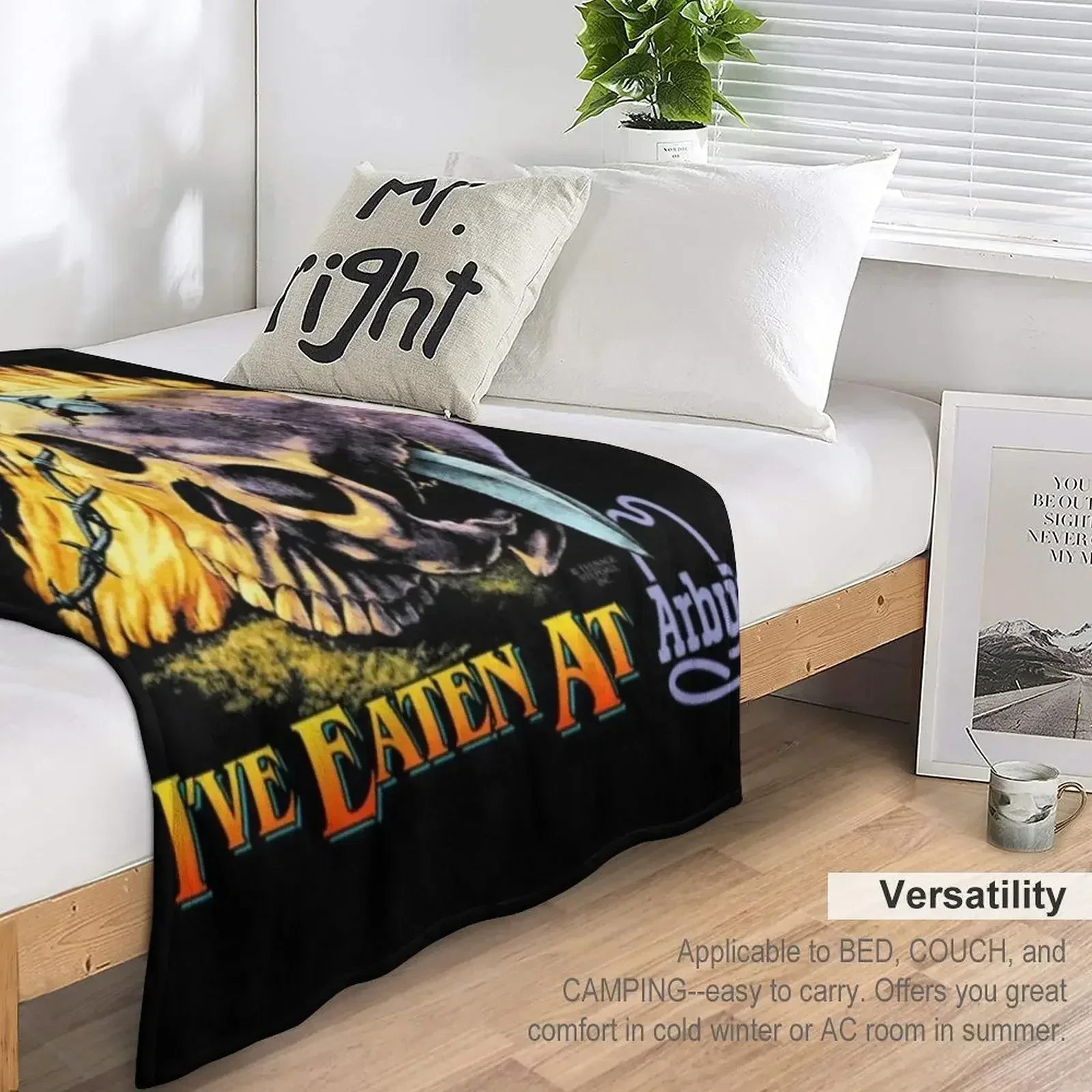 Футболка ArbysHell Arbys одеяло свободные рождественские подарки одеяла