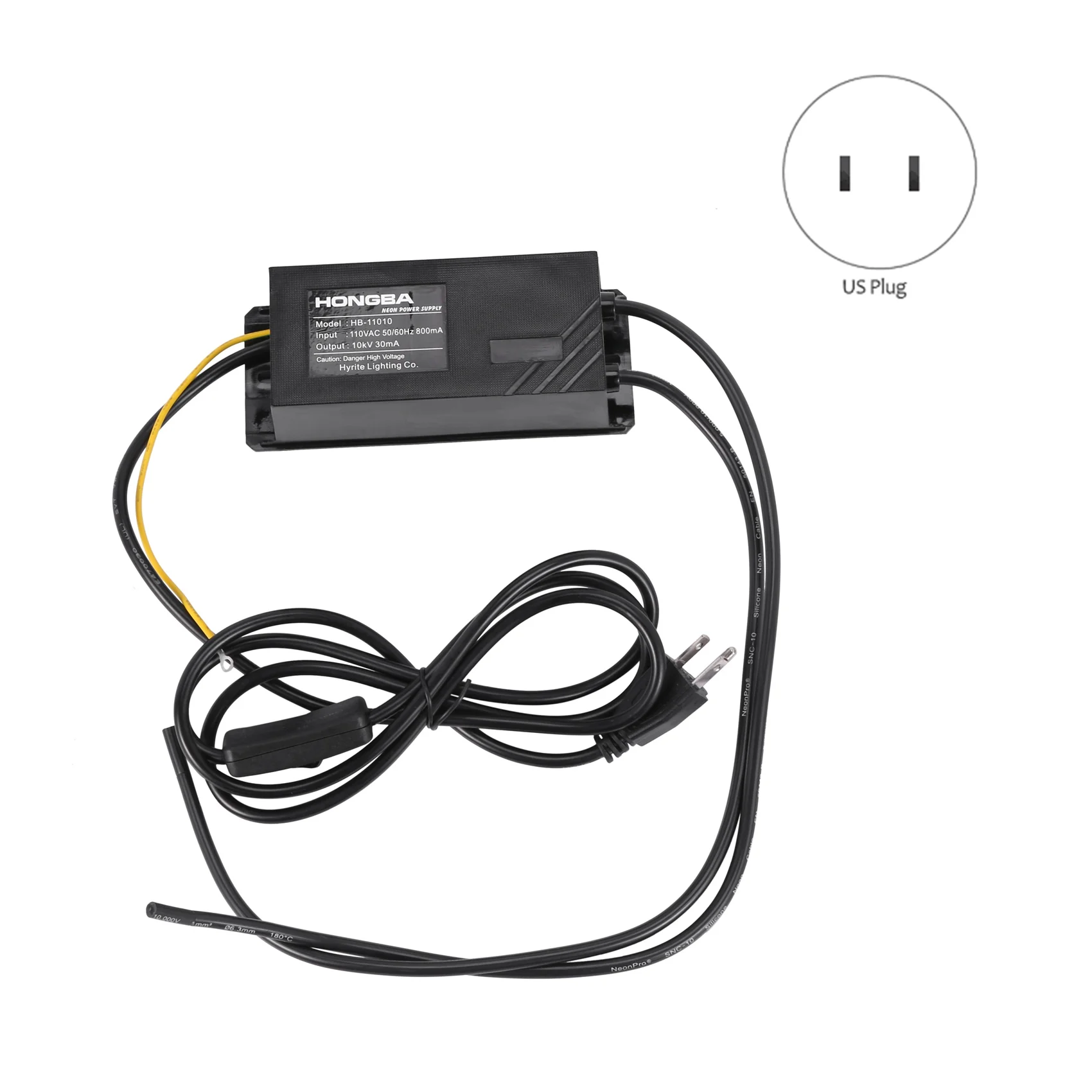 10 кВ 120 В неоновый световой знак трансформатор для источника питания неоновой