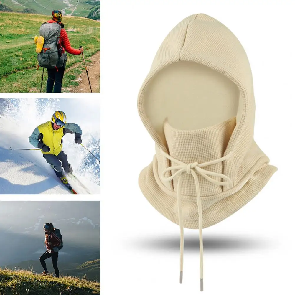 

Velvet Insulated Balaclava Premium Winter Balaclava Hat with Ultra-thick Windproof Design Fleece Lining Neck Warmer for Outdoor