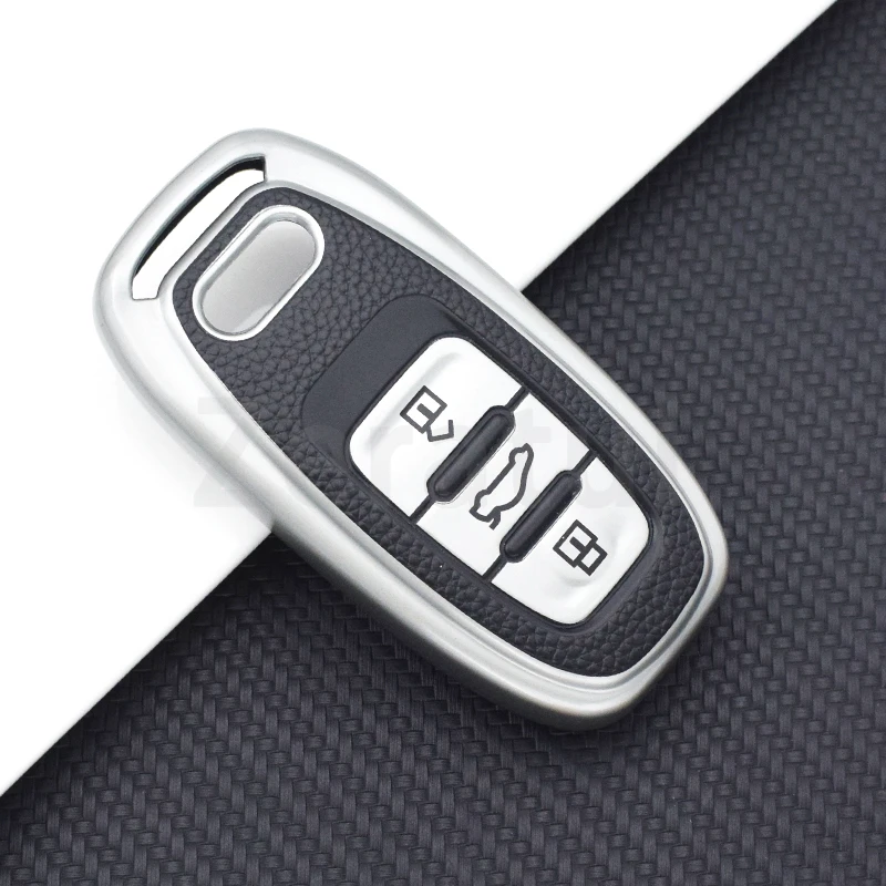 Для Audi A1 A3 A4 A5 A6 A7 A8 Q3 Q5 Q7 B8 S5 S6 S4 ТПУ кожаный чехол для автомобильного ключа