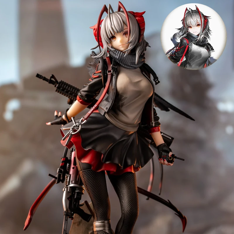 

28CM Anime Figure Game Arknights W PVC Action Figures Adult Collection Model Doll Toys for gamer Gift