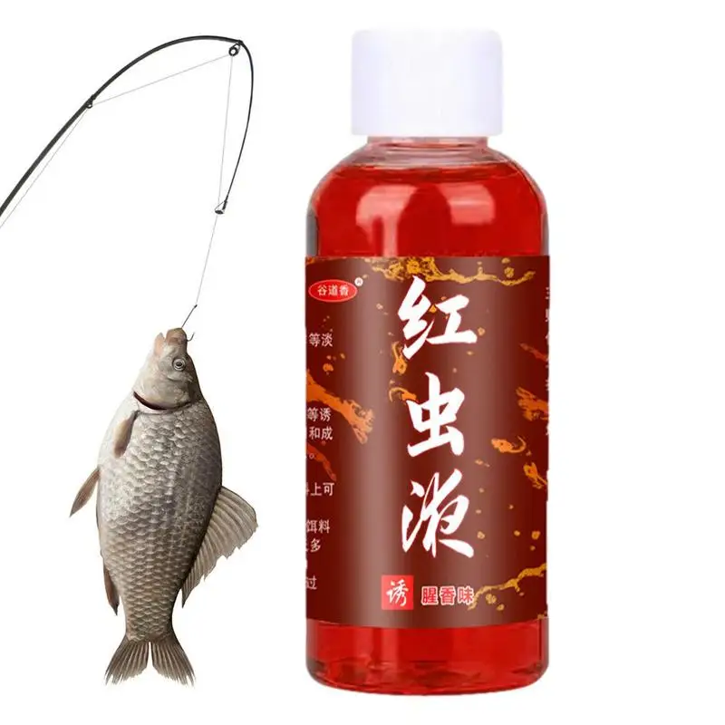 

Fish Bait Liquid Attractant High Concentration Red Worm Fishing Attractants Flavoured Fishing Bait Additive Fishing Baits Deep