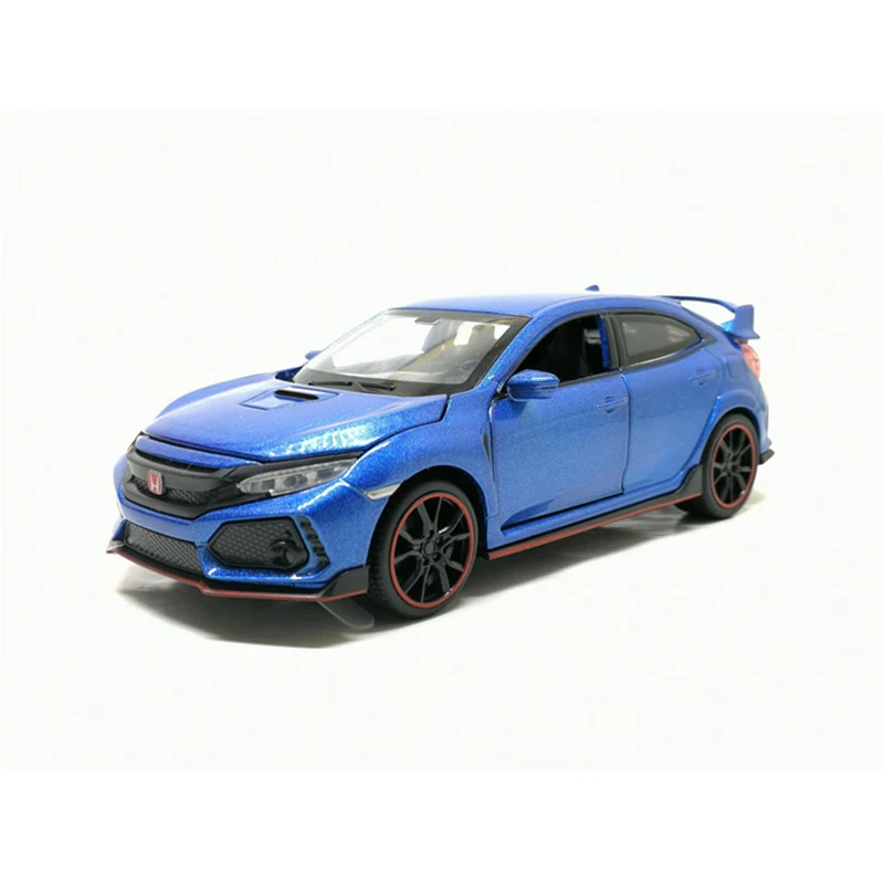 1:32 HONDA CIVIC TYPE-R Diecast &amp Toy Транспорт металлическая модель автомобиля со звуком