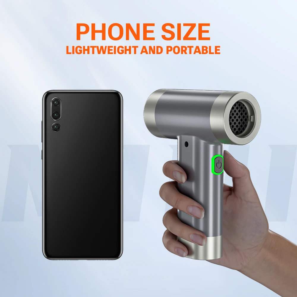 SZUK Odkurzacz samochodowy Przenośna dmuchawa powietrza o dużej mocy Bezprzewodowa maszyna czyszcząca Mini ręczny elektryczny turbo Wentylator