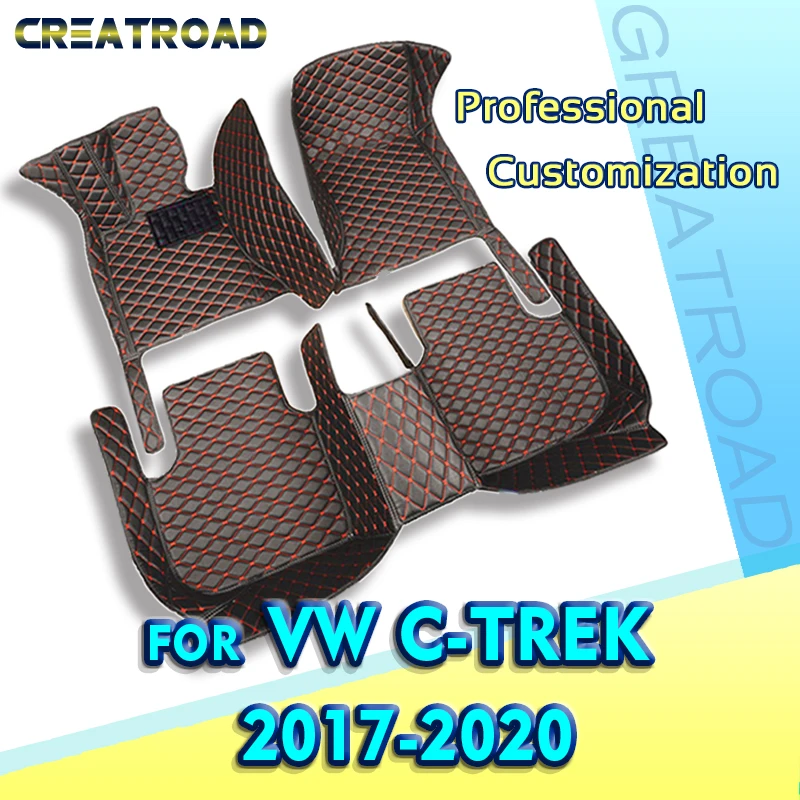 Автомобильные напольные коврики для VW Volkswagen C-TREK 2017 2018 2019 2020 оригинальные