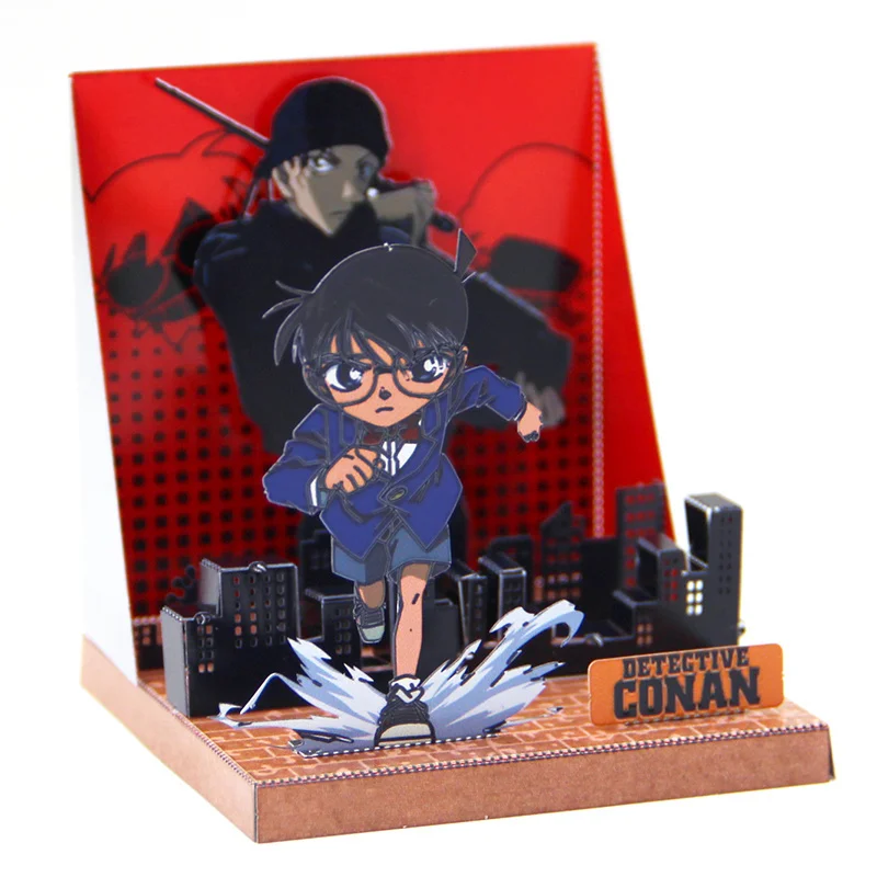 Железный Металл DIY сборка 3D трехмерная головоломка модель знаменитый детектив