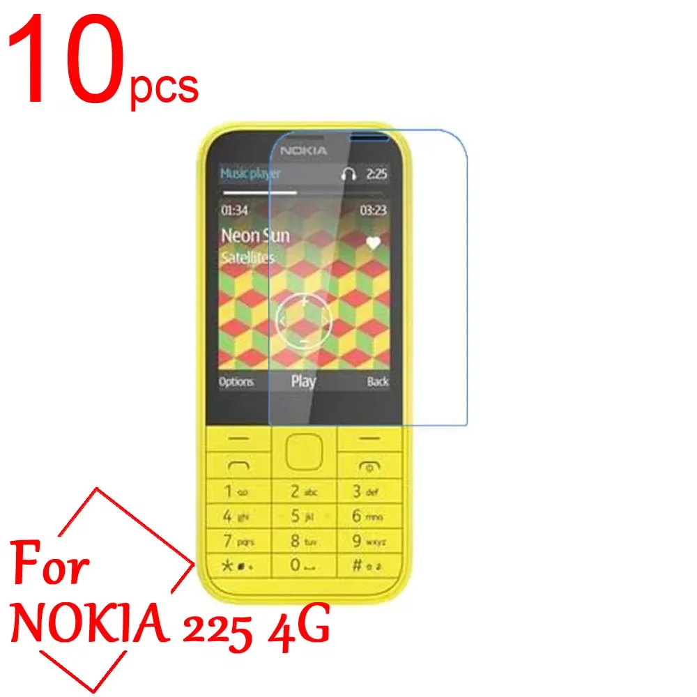 

10 шт./лот Ультра прозрачная/матовая/нано противовзрывная Защитная пленка для ЖК-экрана Nokia 225 215 4G Защитная пленка для смартфона