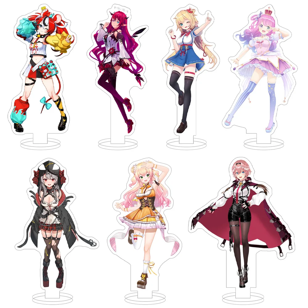 LoenStore Hololive Virtual official new game character cute big acrylic stand desktop ornament Boys girls birthday holiday gift