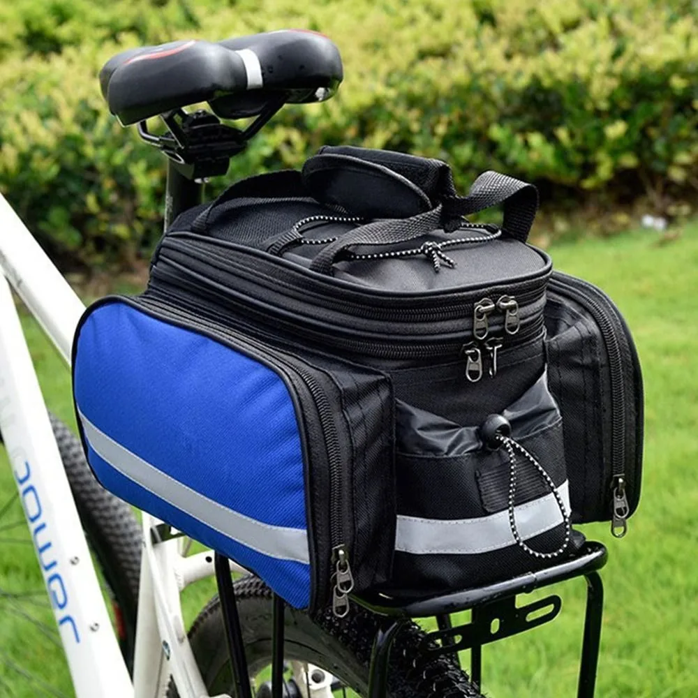 

Аксессуары сумка на седло для горного велосипеда, водонепроницаемая сумка на стойку Pannier, Велосипедное Сиденье, задняя Сумка, оборудование для верховой езды