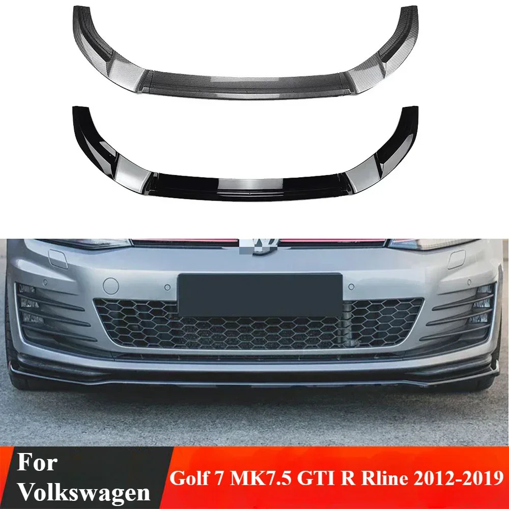 Для Volkswagen Golf 7 MK7.5 GTI R Rline 2012-2019 комплекты кузова автомобиля Maxton стиль передний