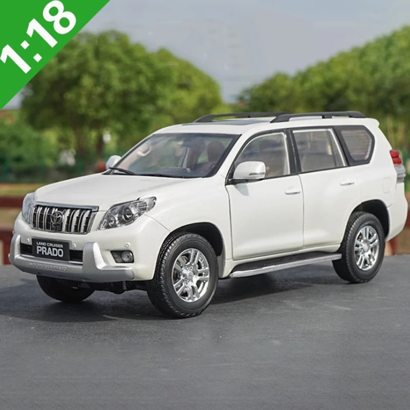 Литой под давлением масштаб 1:18 PRADO LAND CRUISER внедорожник из сплава модель моторного