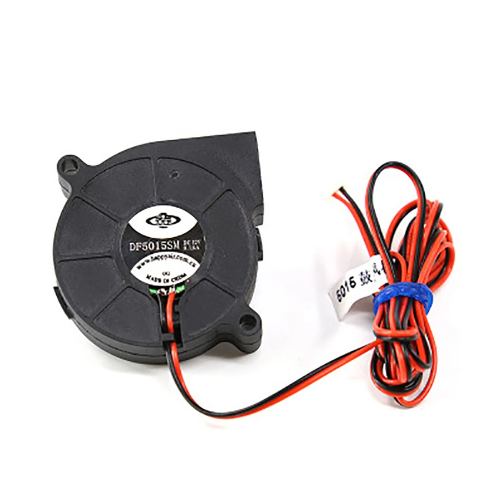 

DC 12V Turbo Blower Black Ultra-Silent Professional Radial Air Ventilation Small Oil Bearing 3d Printer Part Cooling Fan Cooler