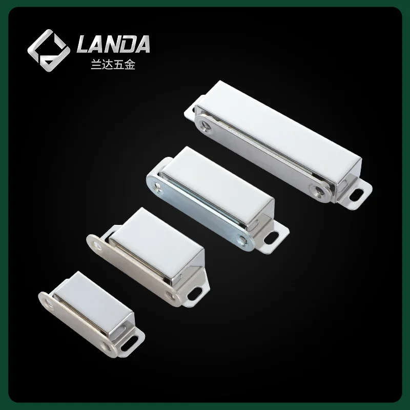 

Cabinet suction strong magnetic suction touch bead magnetic touch buckle stainless steel door lock wardrobe door suction door