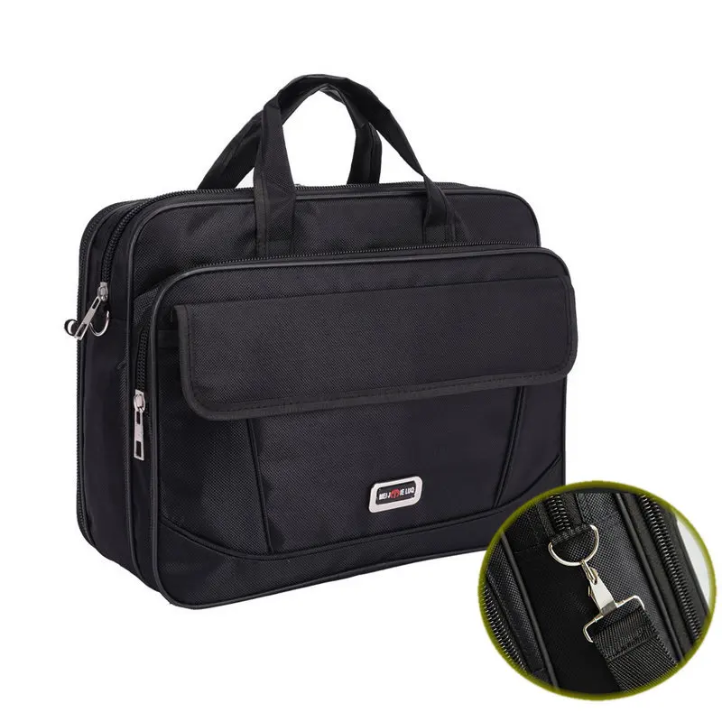 

Men Large Men Hand-held Travel Bags Messenger Briefcase Laptop Bags Nylon Suitcase Bag Capacity Men's Shoulder Waterproof