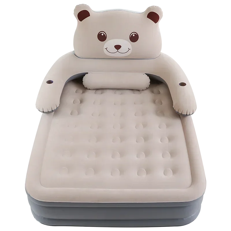 Надувной матрас одноместная домашняя складная кровать утолщенная и приподнятая