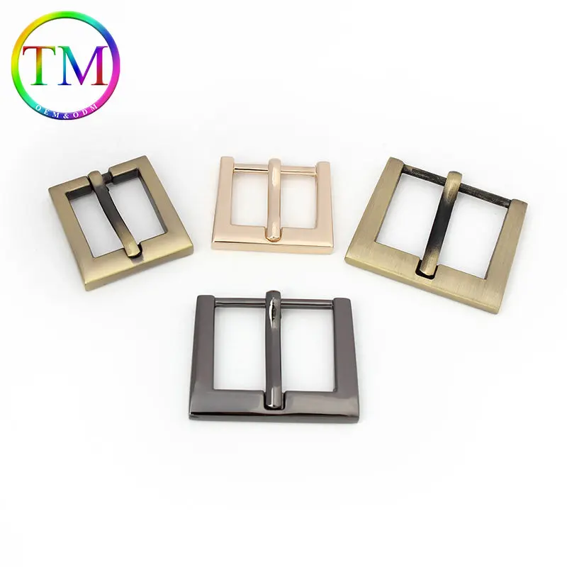 10-50Pcs High Quality Turn Buckle Flat Square Metal Pin Buckles Strap Webbing Adjustable Buckles Purse Bag Belt Accessories