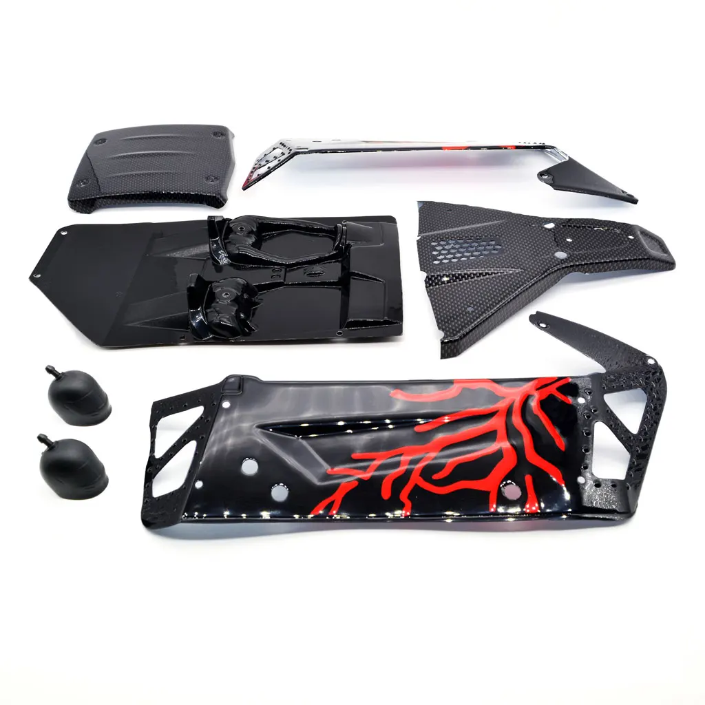 

RC Car Body Shell Kit 7534 7535 7536 7537 for ZD Racing DBX-10 DBX10 1/10 RC Car Upgrade Parts Spare Accessories,1