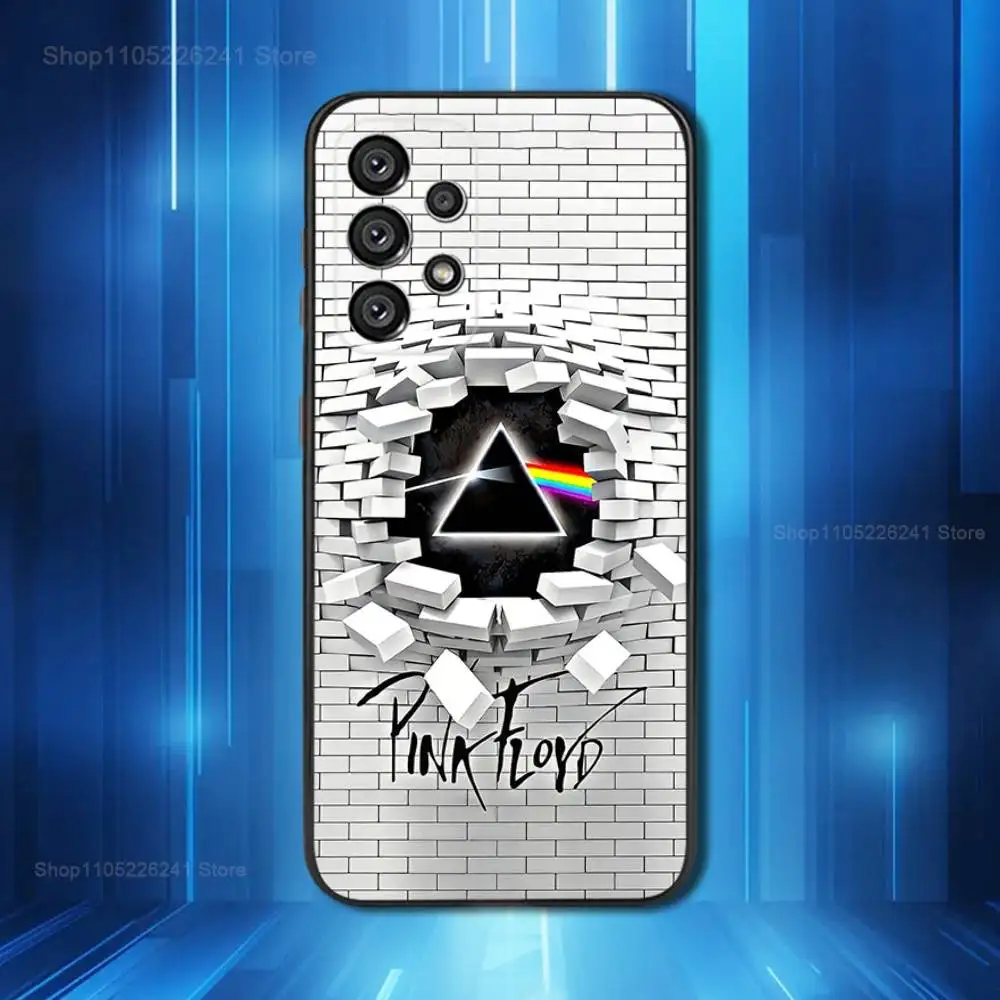 Фото Ремешок P-Pink F-Floyd Cool для Samsung Galaxy A53,31,52,72,41, Note, J7,8,9,5G,22,73,32,71, мягкий черный силиконовый чехол №2