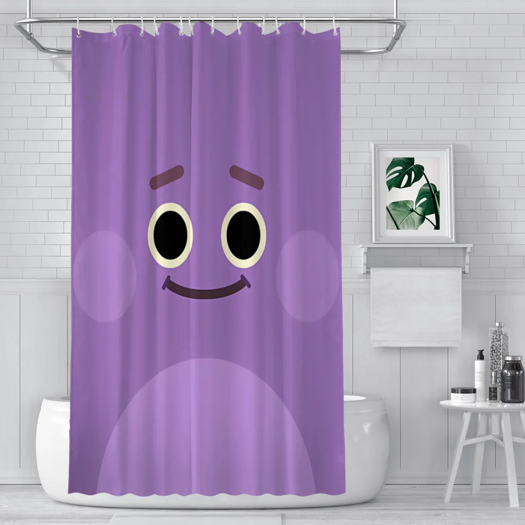 Bumble Nums скромные занавески для ванной комнаты водонепроницаемые перегородки