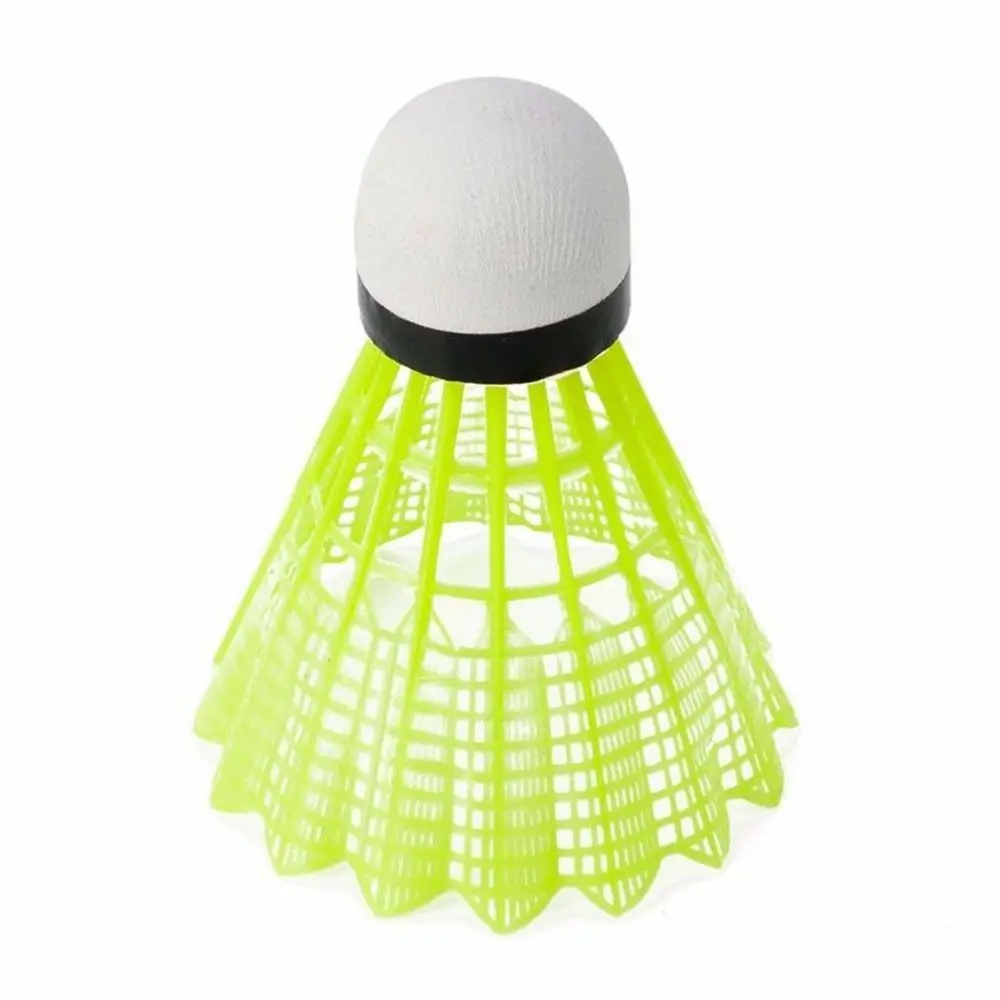 

3/6/12Pcs Homehold Sports Durable Stable Badminton Shuttlecocks Training Balls Nylon Plastic