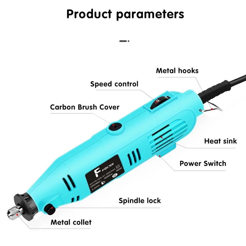 Электрический гравировальный инструмент Dremel с гибким валом
