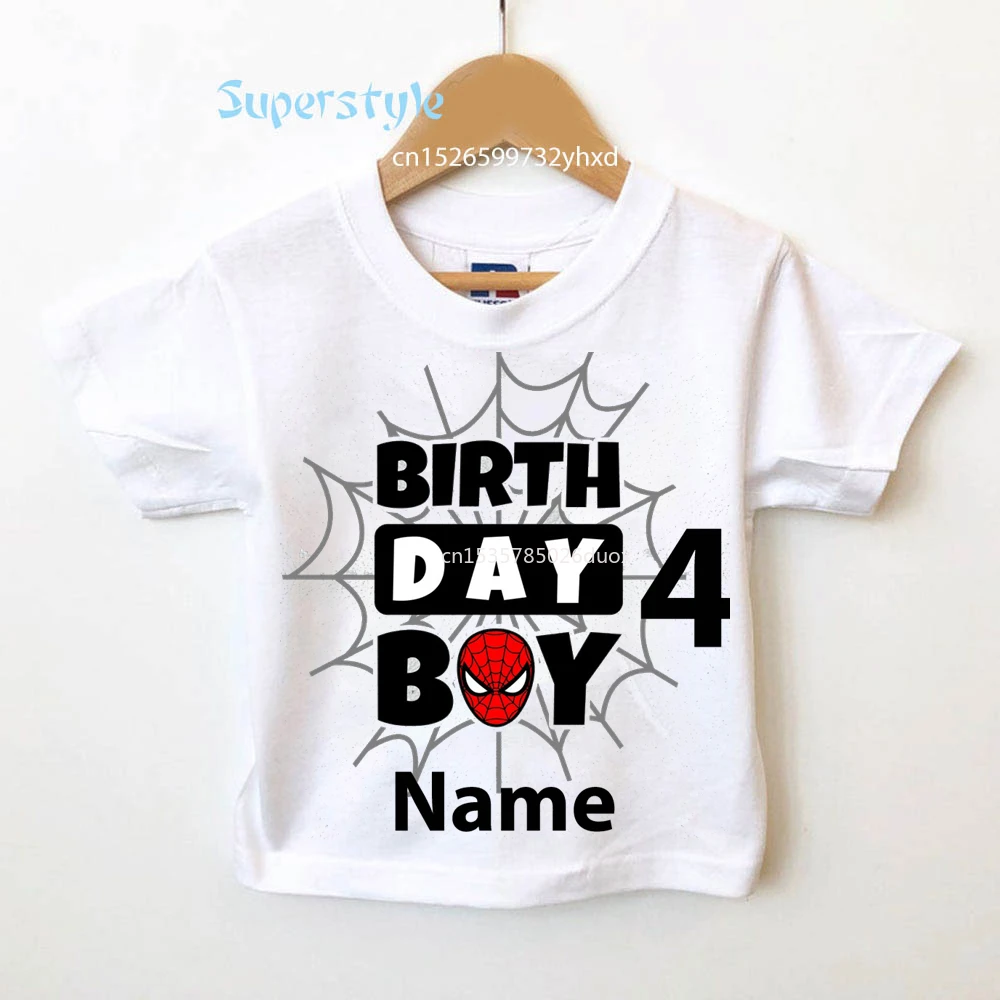 

Футболка с коротким рукавом и принтом Человека-паука