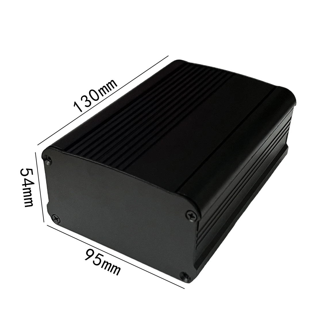 

Корпус печатной платы из алюминиевого сплава для электроники, корпус для проекта, коробка «сделай сам», 95X54X130 мм, отдельная разделенная коробка